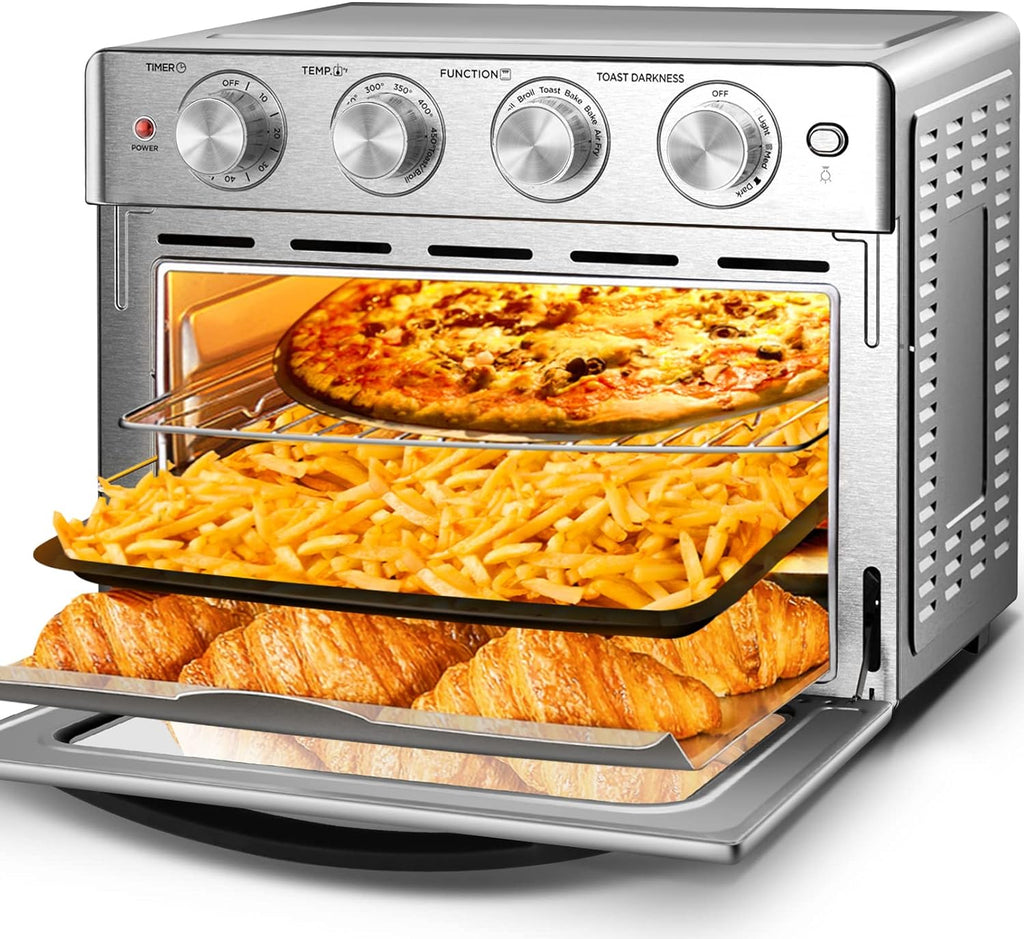 Geek Chef 6 Slice 26QT Air Fryer Toaster Oven Combo