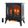 24 Inch 3D Flame Electric Infrared Quartz Fireplace Stove