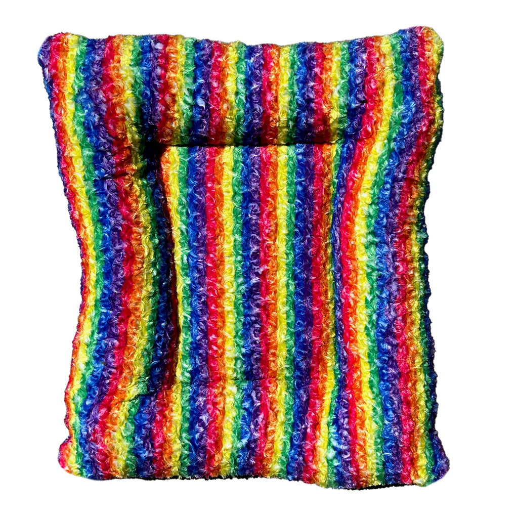 Dog Bed - Rectangle Bolstered Furvana™ 'Cloud'