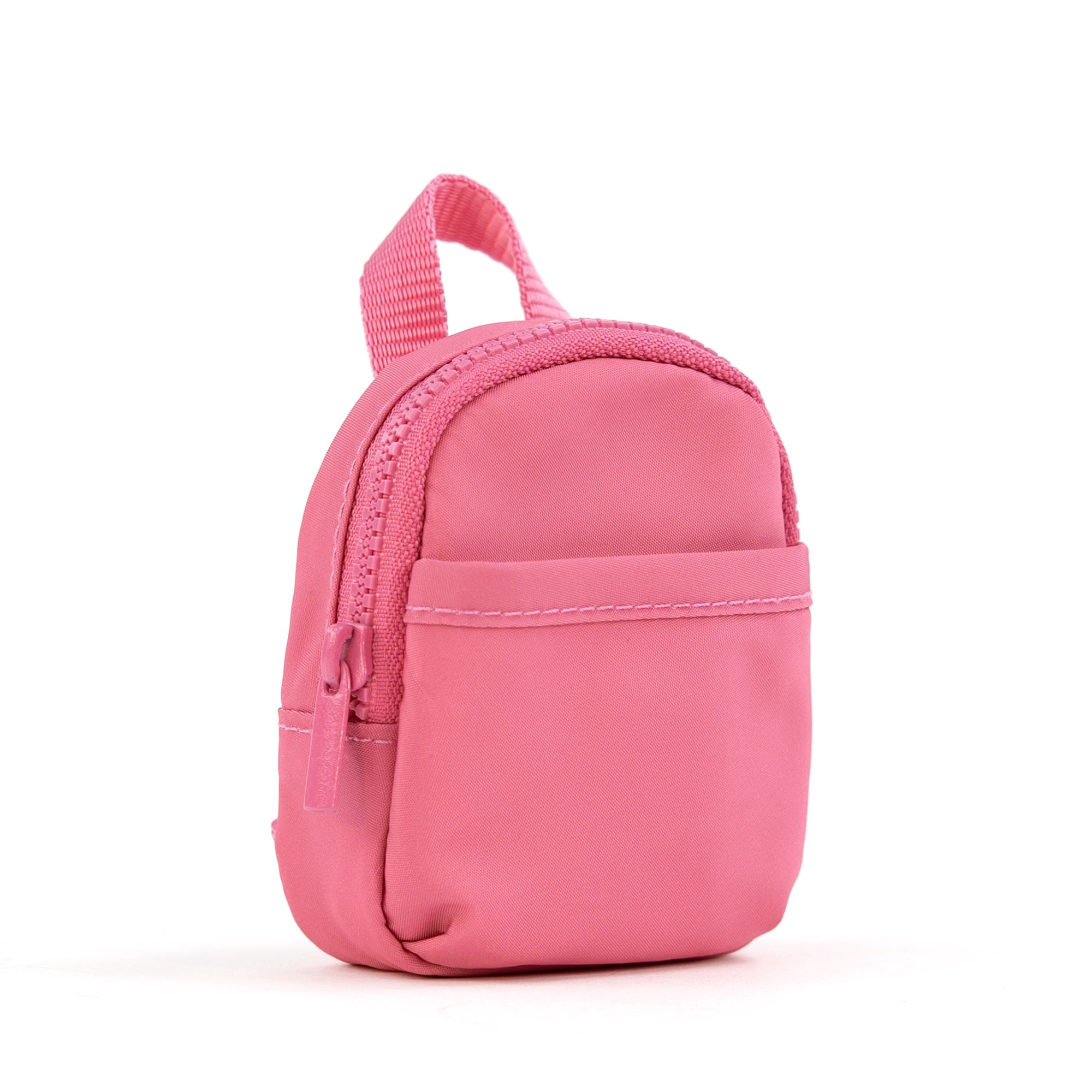 packlab Micro Nano Tote Keychain - Black Mini Tote Bag Coin Purse for Cards, Lip Balm & Everyday Essentials